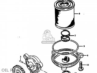 OIL PUMP - SP400 1980 (T) USA (E03)