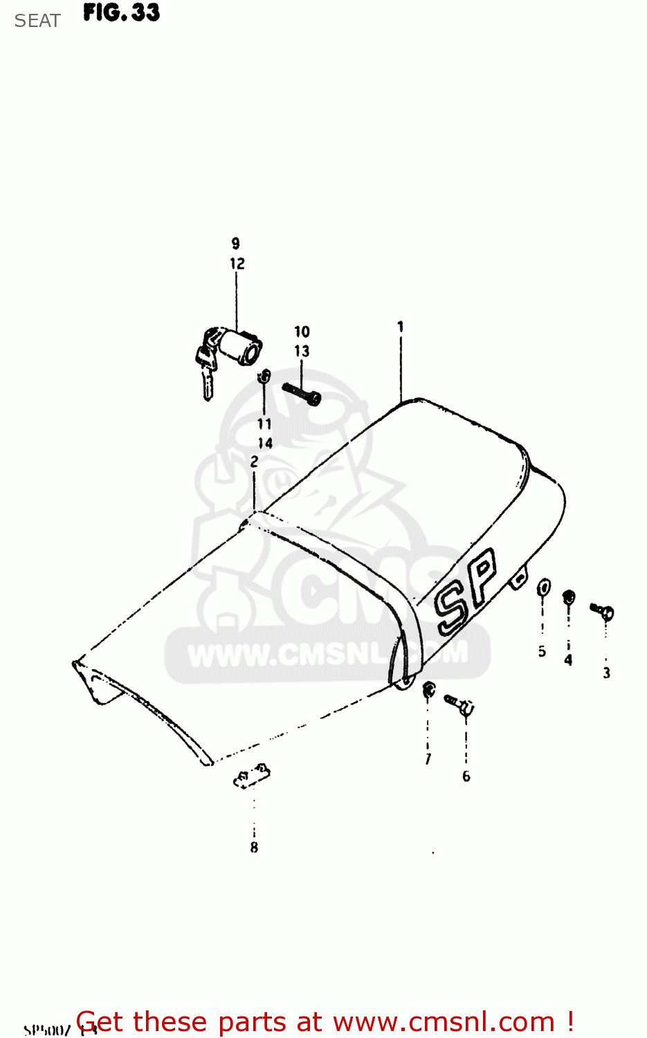 SEAT SP500 1981 (X) USA (E03)