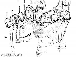 AIR CLEANER - SP500 1981 (X) USA (E03)