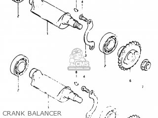 CRANK BALANCER - SP500 1981 (X) USA (E03)