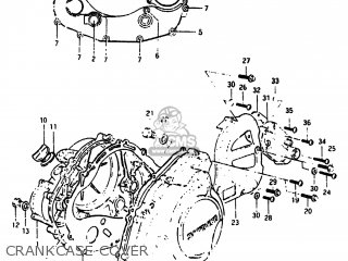 CRANKCASE COVER - SP500 1982 (Z) USA (E03)