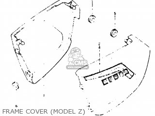 FRAME COVER (MODEL Z) - SP500 1982 (Z) USA (E03)