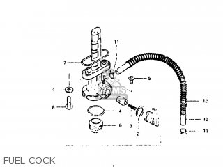 FUEL COCK - SP500 1982 (Z) USA (E03)