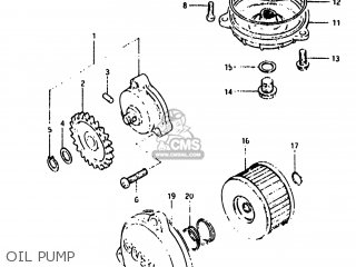 OIL PUMP - SP500 1982 (Z) USA (E03)