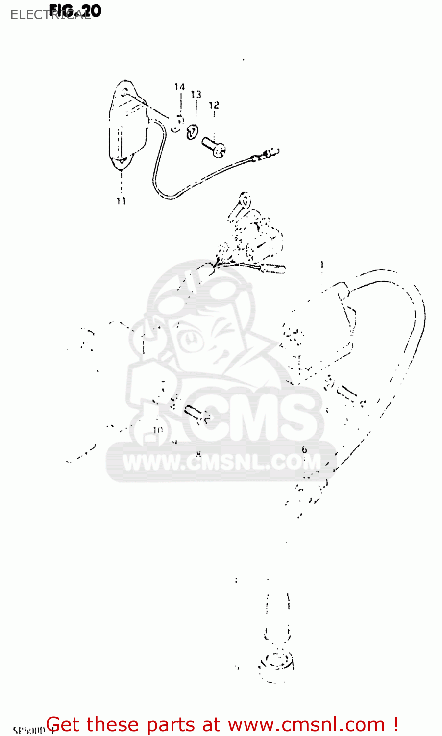 ELECTRICAL SP500 1983 (D) USA (E03)