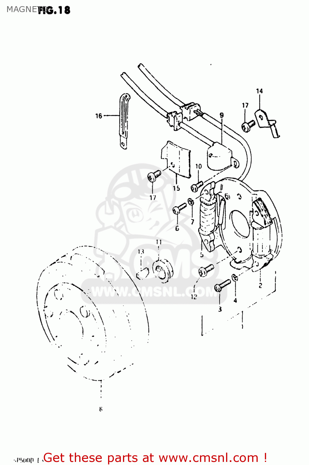 MAGNETO SP500 1983 (D) USA (E03)