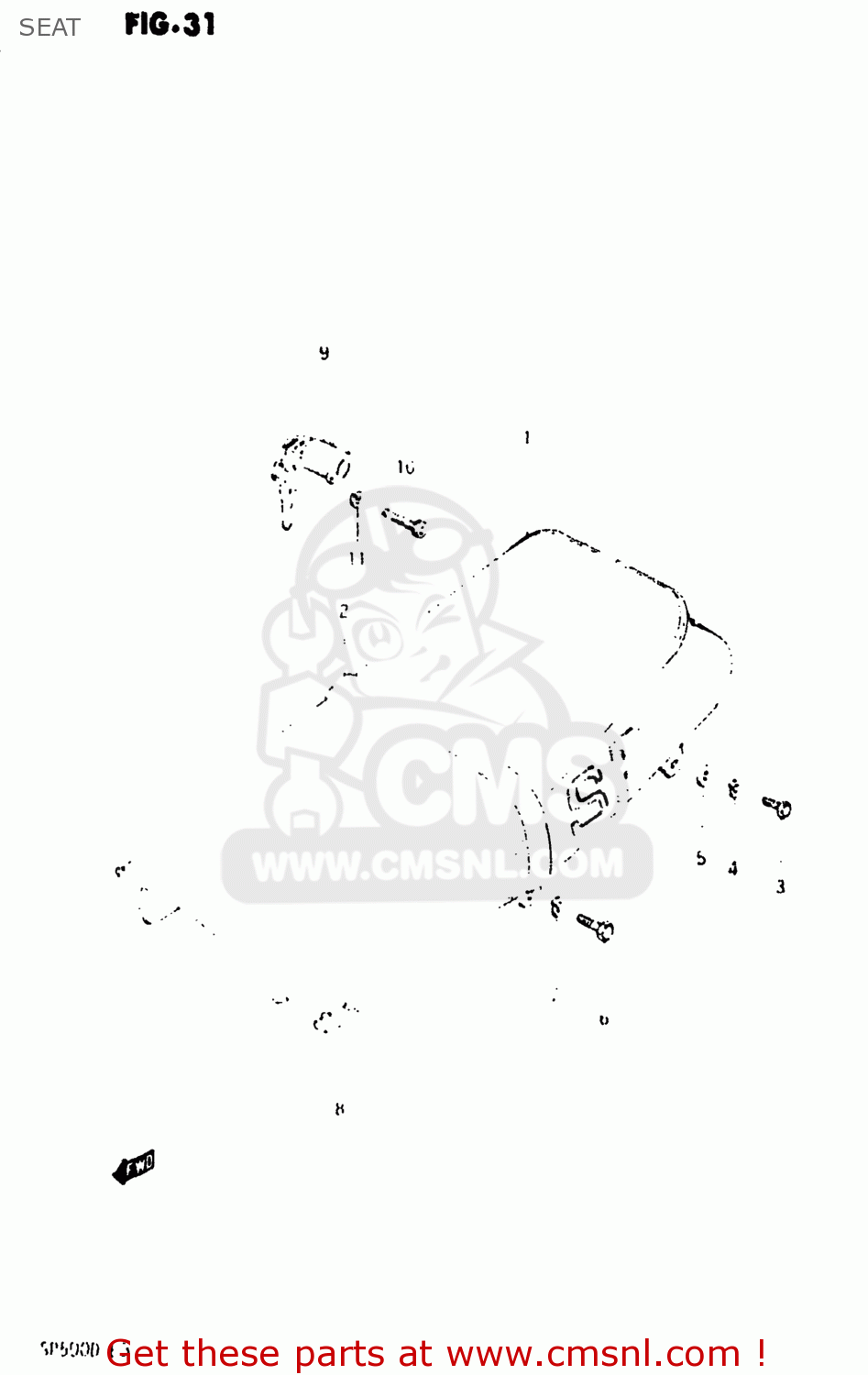 SEAT SP500 1983 (D) USA (E03)