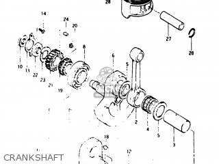 CRANKSHAFT - SP500 1983 (D) USA (E03)