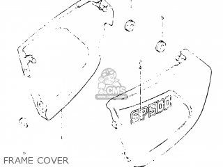 FRAME COVER - SP500 1983 (D) USA (E03)