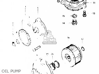 OIL PUMP - SP500 1983 (D) USA (E03)
