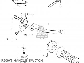 RIGHT HANDLE SWITCH - SP500 1983 (D) USA (E03)