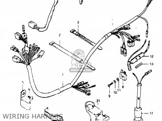 WIRING HARNESS - SP500 1983 (D) USA (E03)