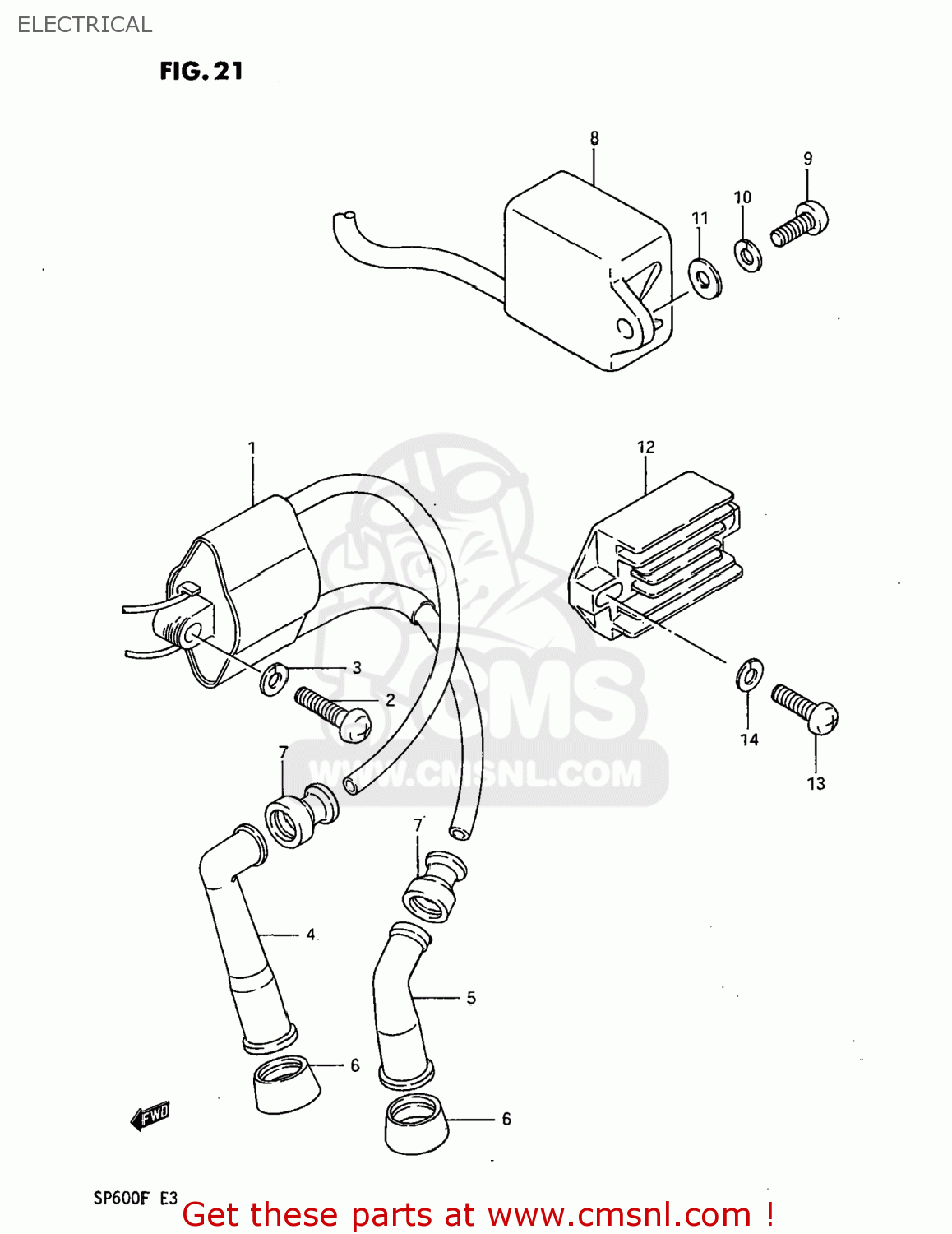ELECTRICAL SP600 1985 (F) USA (E03)