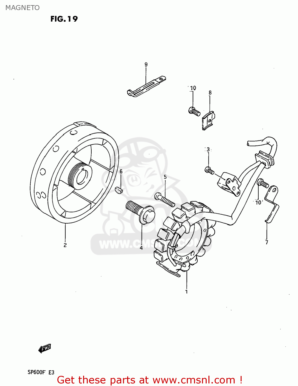 MAGNETO SP600 1985 (F) USA (E03)