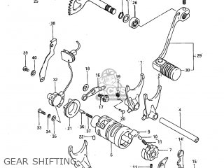 GEAR SHIFTING - SP600 1985 (F) USA (E03)