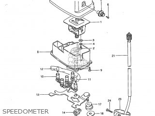 SPEEDOMETER - SP600 1985 (F) USA (E03)