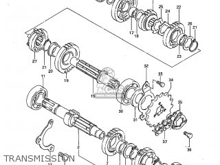 TRANSMISSION - SP600 1985 (F) USA (E03)