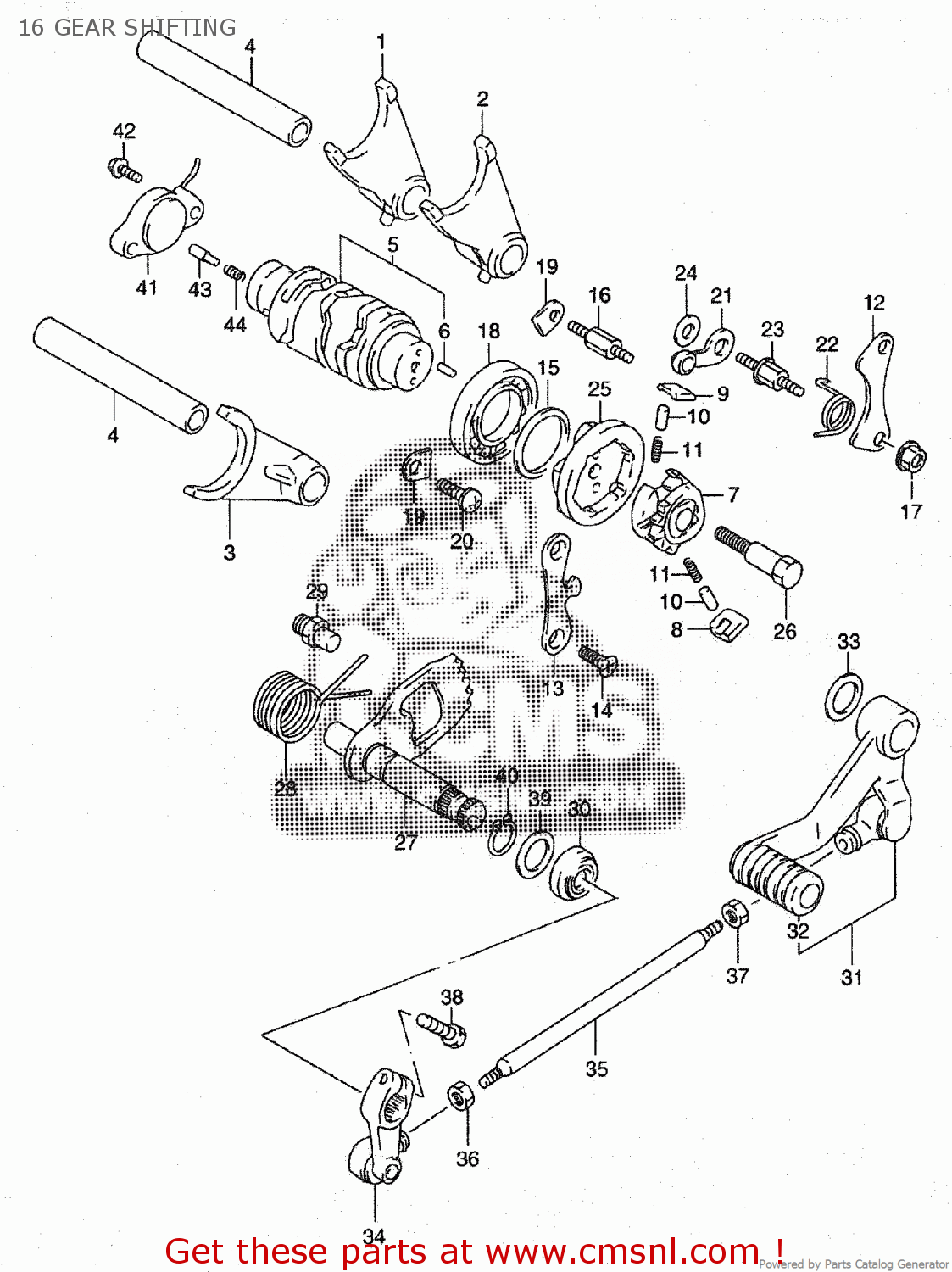 16 GEAR SHIFTING ST400V TEMPTER NK43A