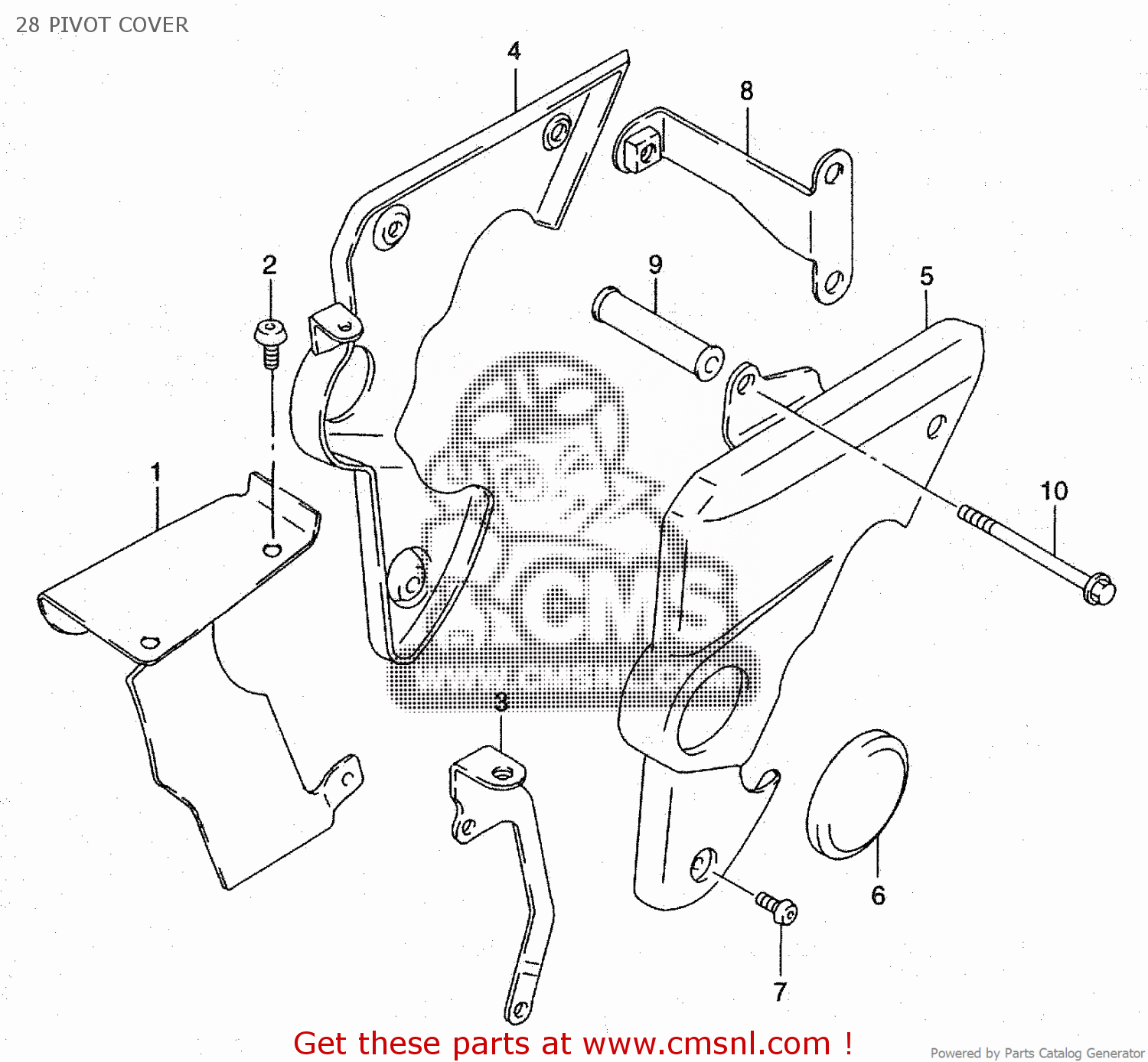 28 PIVOT COVER ST400V TEMPTER NK43A