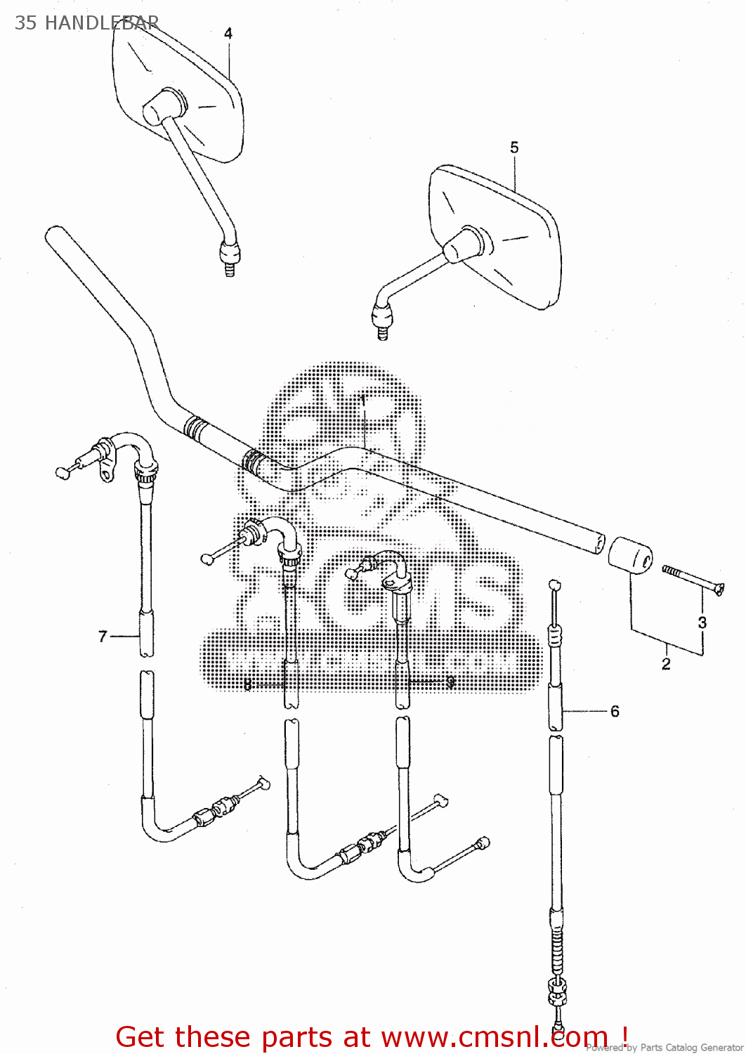 35 HANDLEBAR ST400V TEMPTER NK43A
