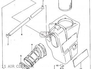 11 AIR CLEANER - ST400V TEMPTER NK43A