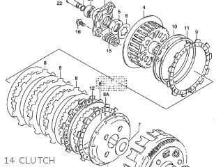 14 CLUTCH - ST400V TEMPTER NK43A