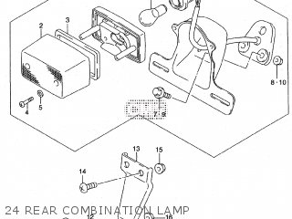 24 REAR COMBINATION LAMP - ST400V TEMPTER NK43A