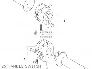 26 HANDLE SWITCH - ST400V TEMPTER NK43A