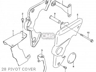 28 PIVOT COVER - ST400V TEMPTER NK43A