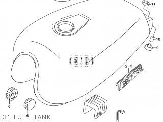 31 FUEL TANK - ST400V TEMPTER NK43A