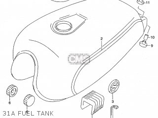 31A FUEL TANK - ST400V TEMPTER NK43A