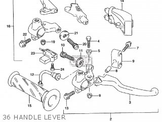 36 HANDLE LEVER - ST400V TEMPTER NK43A