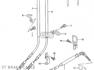 37 BRAKE CABLE - ST400V TEMPTER NK43A