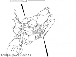 LABEL (SV1000K3) - SV1000 2005 (K5) USA (E03)