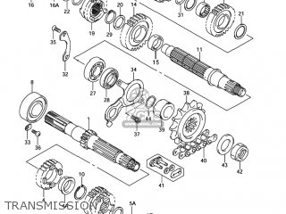 TRANSMISSION - SV1000 2005 (K5) USA (E03)