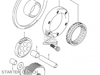 STARTER CLUTCH - SV1000S 2004 (K4) USA (E03)