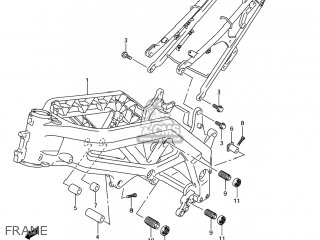 FRAME - SV1000S 2006 (K6) USA (E03)
