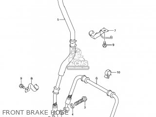 FRONT BRAKE HOSE - SV1000S 2006 (K6) USA (E03)
