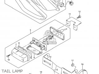 TAIL LAMP - SV1000S 2006 (K6) USA (E03)