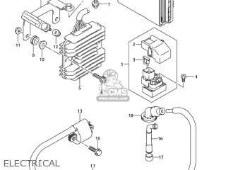 ELECTRICAL - SV1000S 2007 (K7) USA (E03)
