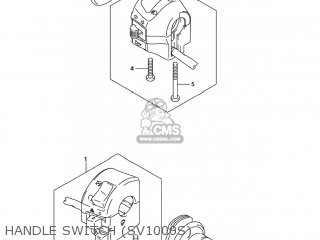 HANDLE SWITCH (SV1000S) - SV1000S 2007 (K7) USA (E03)