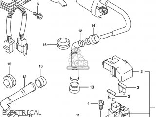 ELECTRICAL - SV650 1999 (X) USA (E03)
