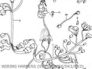 WIRING HARNESS (SV650SX/SY/SK1/SK2) - SV650 1999 (X) USA (E03)
