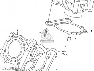 CYLINDER - SV650 2000 (Y) USA (E03)