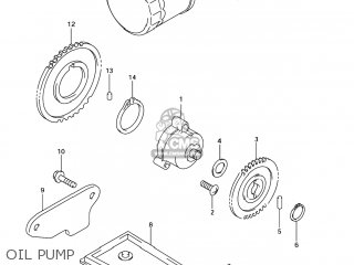 OIL PUMP - SV650 2003 (K3) USA (E03)