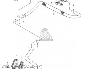 2ND AIR (MODEL K7) - SV650 2004 (K4) USA (E03)