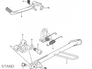 STAND - SV650 2005 (K5) USA (E03)