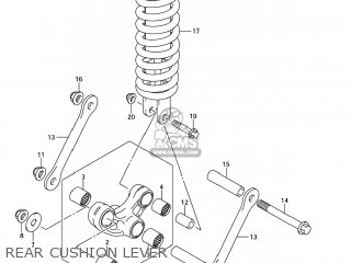 REAR CUSHION LEVER - SV650 2006 (K6) USA (E03)