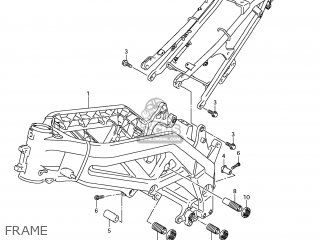 FRAME - SV650 2008 (K8) USA (E03)