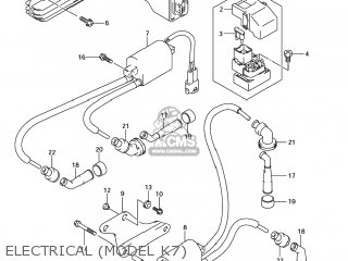 ELECTRICAL (MODEL K7) - SV650A 2005 (K5) USA (E03)
